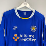 2005/06 LEICESTER CITY L/S HOME SHIRT (XL) JJB