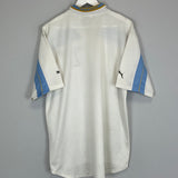 Shop 1999/00 LAZIO CENTENARY AWAY SHIRT (XL) PUMA, classic football shirts, vintage football shirts & retro soccer jerseys at Cult Kits