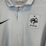 Shop 2013/14 FRANCE AWAY SHIRT (XL) NIKE, classic football shirts, vintage football shirts & retro soccer jerseys at Cult Kits