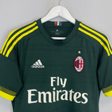 Shop 2015/16 AC MILAN THIRD SHIRT (S) ADIDAS, classic football shirts, vintage football shirts & retro soccer jerseys at Cult Kits