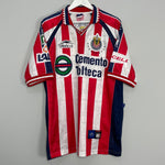 Shop 2000/01 CHIVAS GUADALARA HOME SHIRT (XL) ATLETICA, classic football shirts, vintage football shirts & retro soccer jerseys at Cult Kits