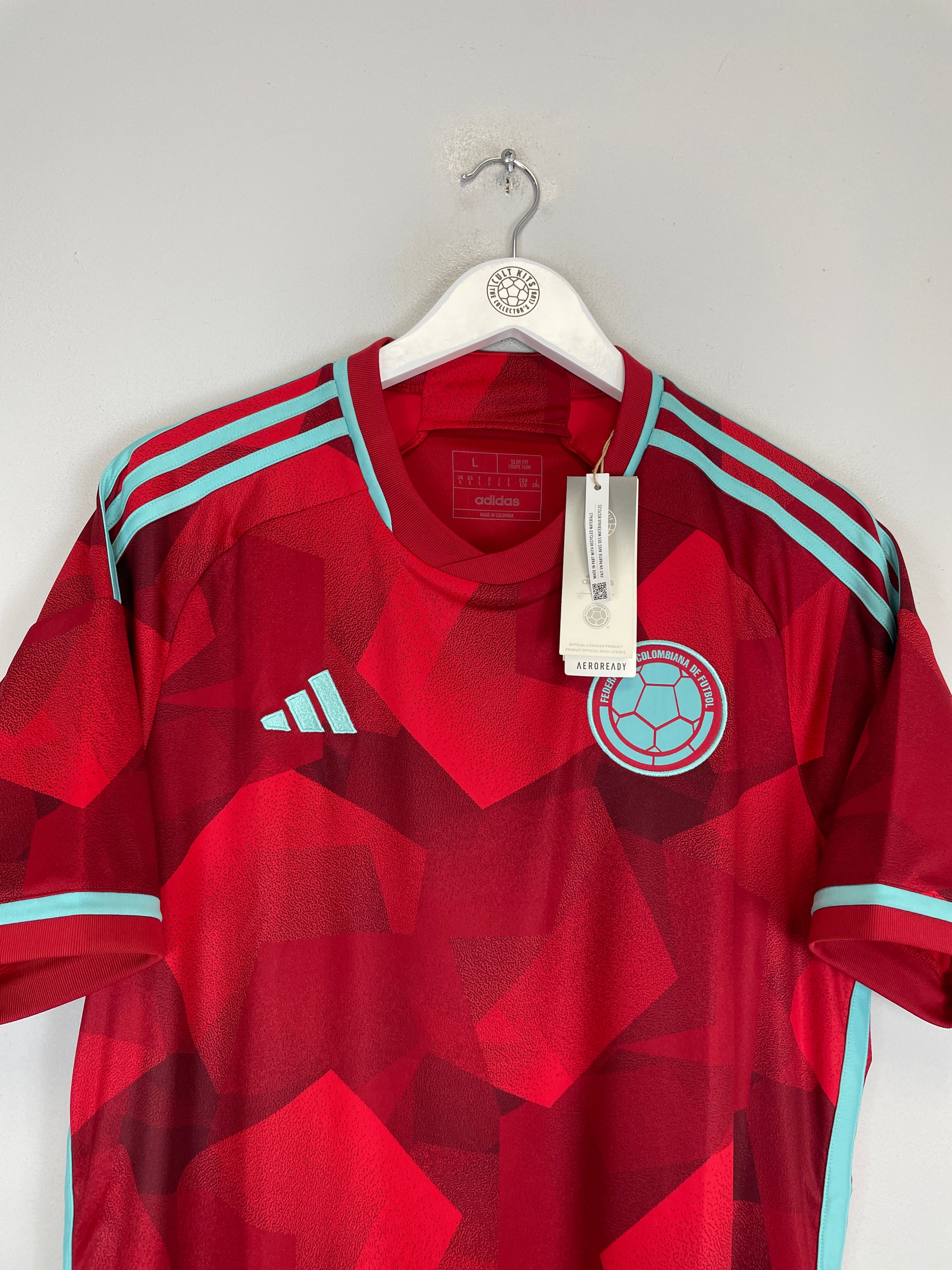 Shop 2022/23 COLOMBIA *BNWT* AWAY SHIRT (L) ADIDAS, classic football shirts, vintage football shirts & retro soccer jerseys at Cult Kits