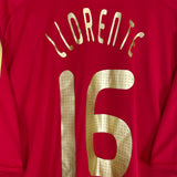 Shop 2008/10 SPAIN LLORENTE #16 HOME SHIRT (XXL) ADIDAS, classic football shirts, vintage football shirts & retro soccer jerseys at Cult Kits