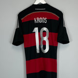 Shop 2014/15 GERMANY KROOS #18 AWAY SHIRT (S) ADIDAS, classic football shirts, vintage football shirts & retro soccer jerseys at Cult Kits