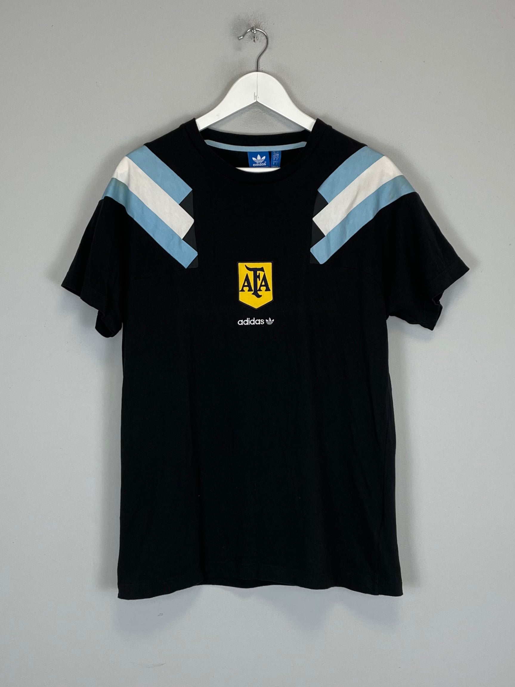 Shop 1986 ARGENTINA ADIDAS ORIGINALS T-SHIRT (L), classic football shirts, vintage football shirts & retro soccer jerseys at Cult Kits