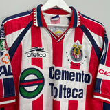 Shop 2000/01 CHIVAS GUADALARA HOME SHIRT (XL) ATLETICA, classic football shirts, vintage football shirts & retro soccer jerseys at Cult Kits
