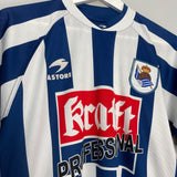 2002/03 REAL SOCIEDAD HOME SHIRT (S) ASTORE