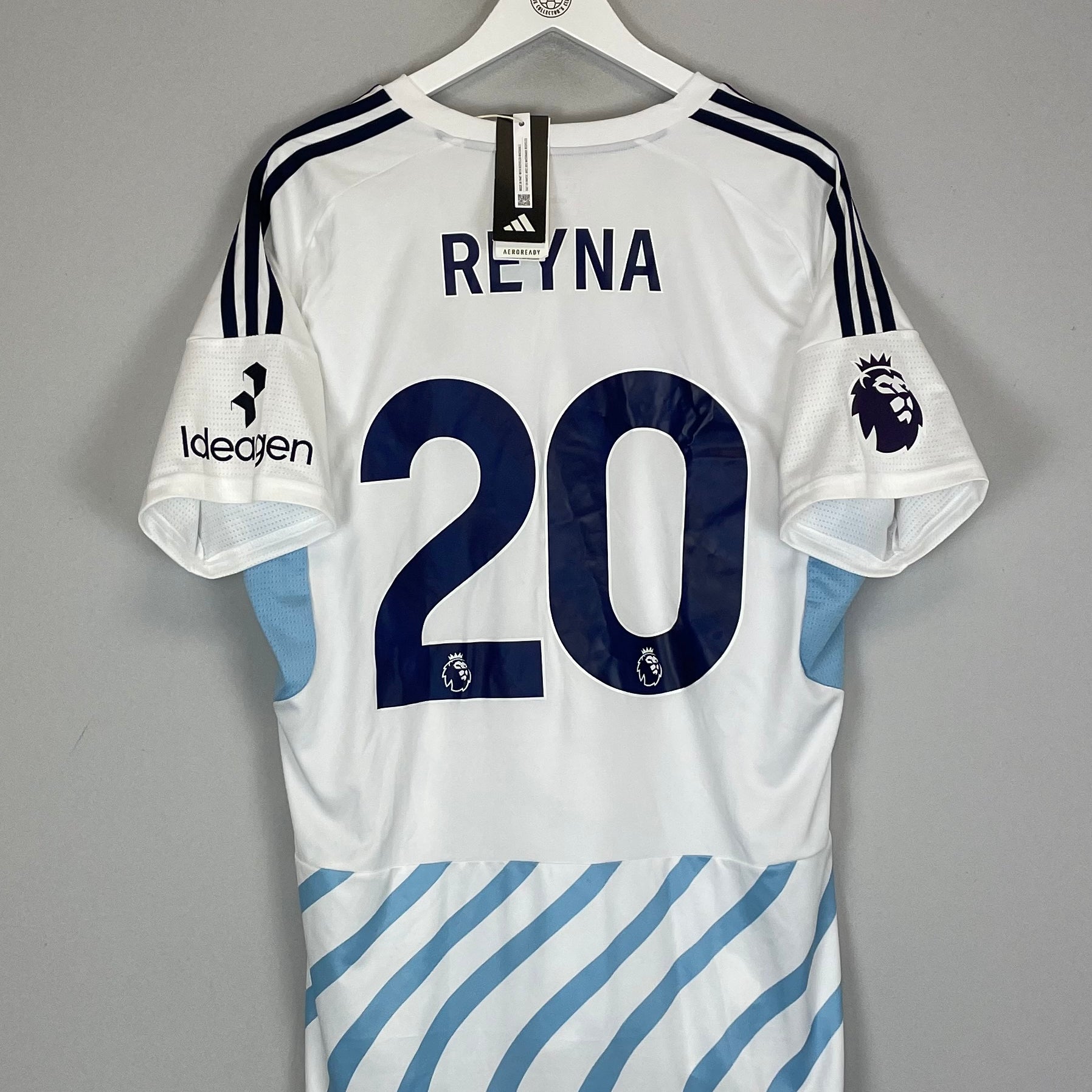 Shop 2023/24 NOTTINGHAM FOREST REYNA #20 *BNWT* AWAY SHIRT (XL) ADIDAS, classic football shirts, vintage football shirts & retro soccer jerseys at Cult Kits