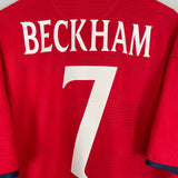 1999/01 ENGLAND BECKHAM #7 AWAY SHIRT (L) UMBRO