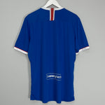 Shop 2020/21 RANGERS HOME SHIRT (XL) CASTORE, classic football shirts, vintage football shirts & retro soccer jerseys at Cult Kits