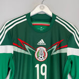 Shop 2014/15 MEXICO O.PERALTA #19 HOME SHIRT (M) ADIDAS, classic football shirts, vintage football shirts & retro soccer jerseys at Cult Kits