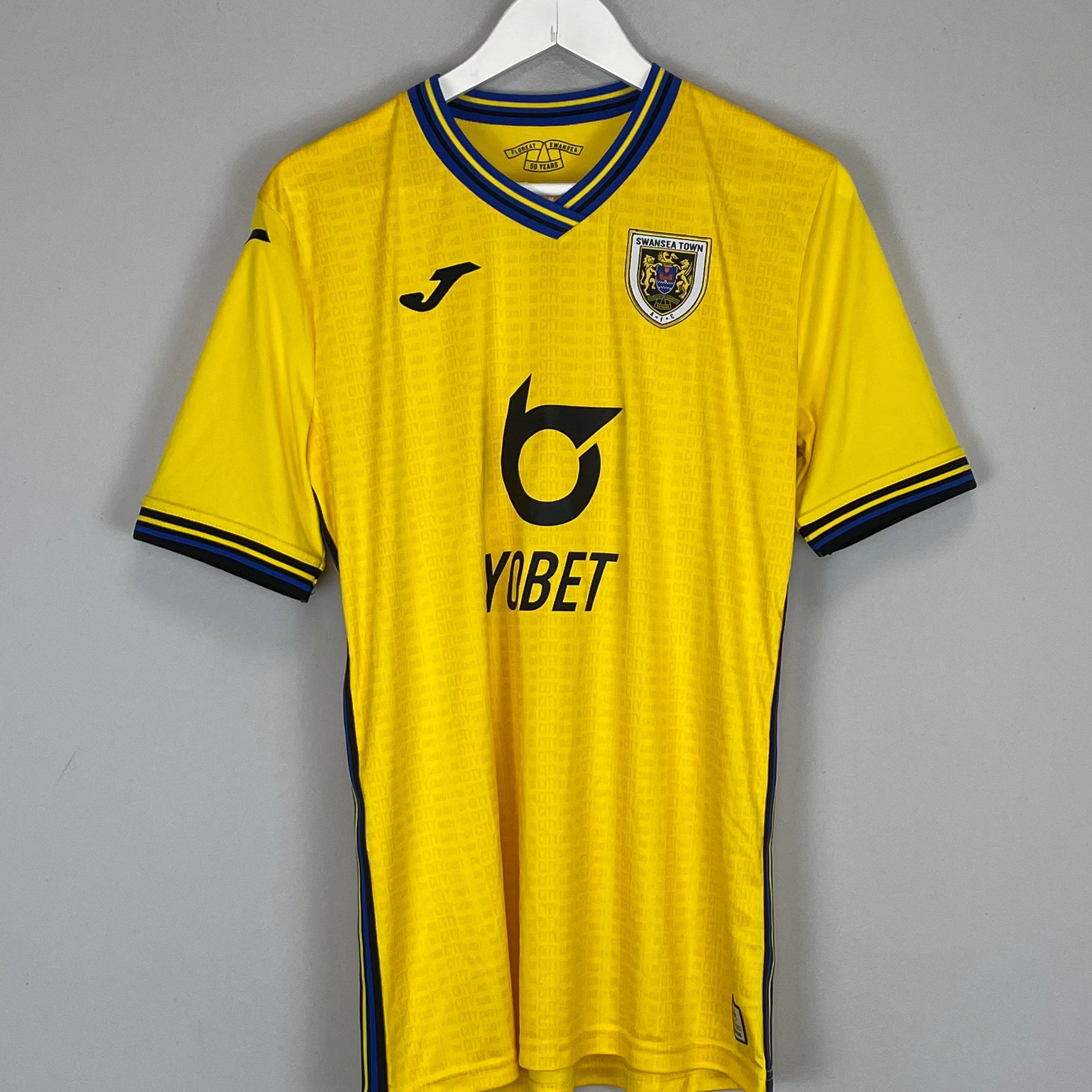 Shop 2019/20 SWANSEA CITY THIRD SHIRT (M) JOMA, classic football shirts, vintage football shirts & retro soccer jerseys at Cult Kits