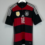 Shop 2014/15 GERMANY KROOS #18 AWAY SHIRT (S) ADIDAS, classic football shirts, vintage football shirts & retro soccer jerseys at Cult Kits