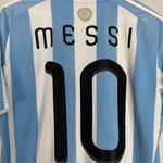Shop 2010/11 ARGENTINA MESSI #10 HOME SHIRT (L) ADIDAS, classic football shirts, vintage football shirts & retro soccer jerseys at Cult Kits