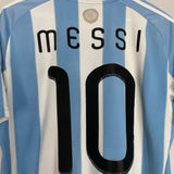 Shop 2010/11 ARGENTINA MESSI #10 HOME SHIRT (L) ADIDAS, classic football shirts, vintage football shirts & retro soccer jerseys at Cult Kits