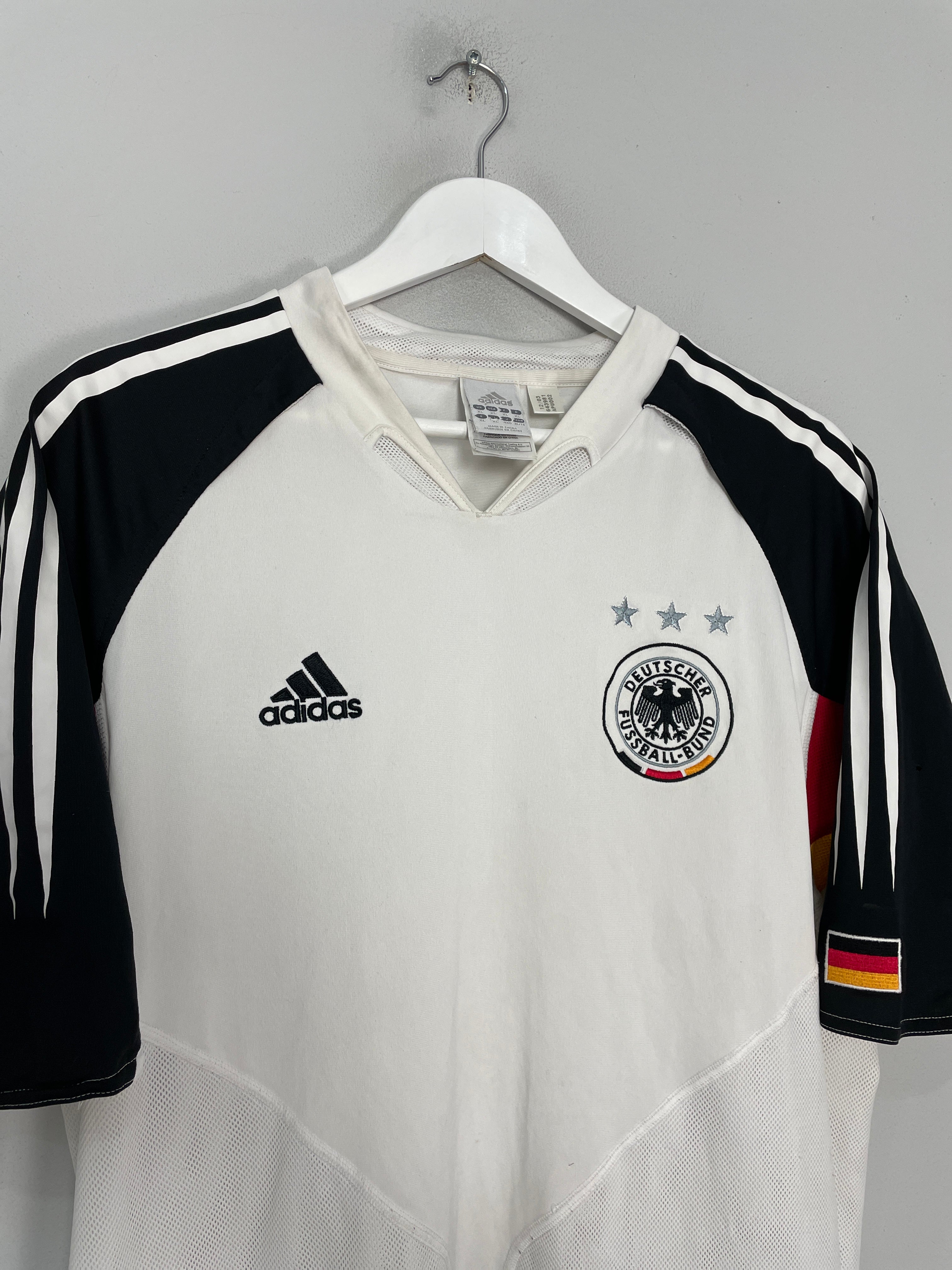 Shop 2004/05 GERMANY HOME SHIRT (XL) ADIDAS, classic football shirts, vintage football shirts & retro soccer jerseys at Cult Kits