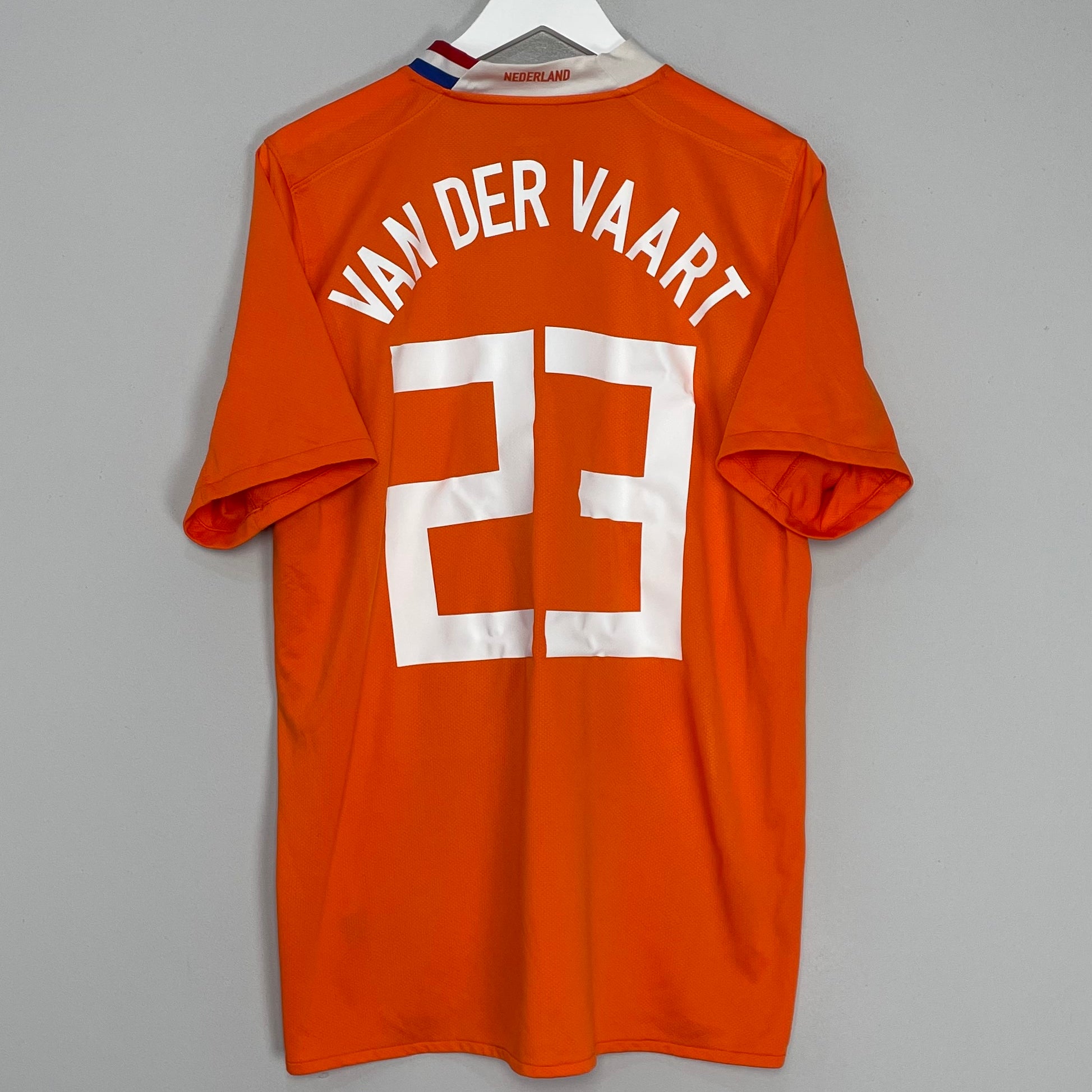 Shop 2008/10 NETHERLANDS VAN DER VAART #23 HOME SHIRT (L) NIKE, classic football shirts, vintage football shirts & retro soccer jerseys at Cult Kits
