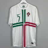 Shop 2012/13 PORTUGAL RONALDO #7 AWAY SHIRT (XL) NIKE, classic football shirts, vintage football shirts & retro soccer jerseys at Cult Kits
