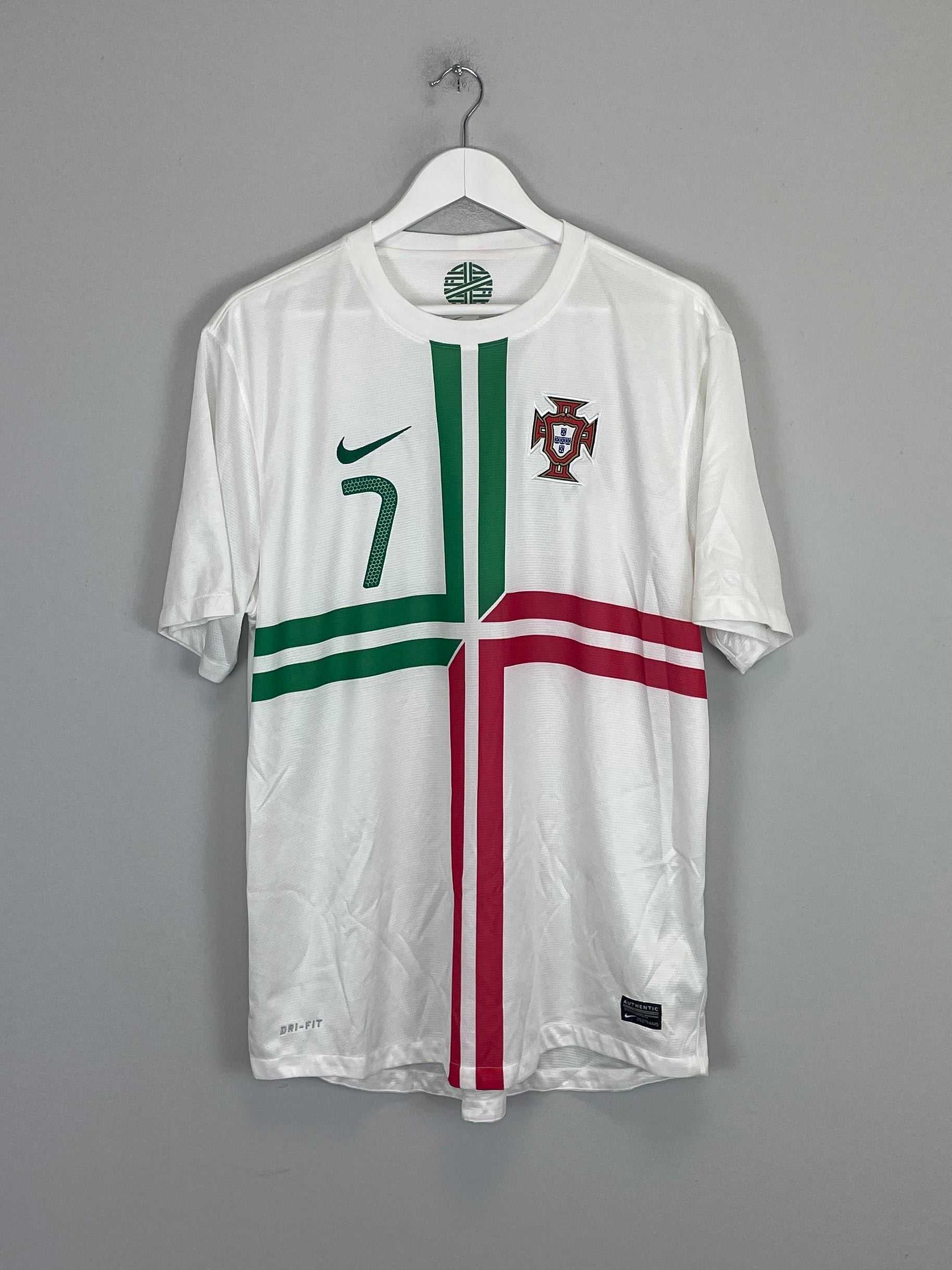 Shop 2012/13 PORTUGAL RONALDO #7 AWAY SHIRT (XL) NIKE, classic football shirts, vintage football shirts & retro soccer jerseys at Cult Kits