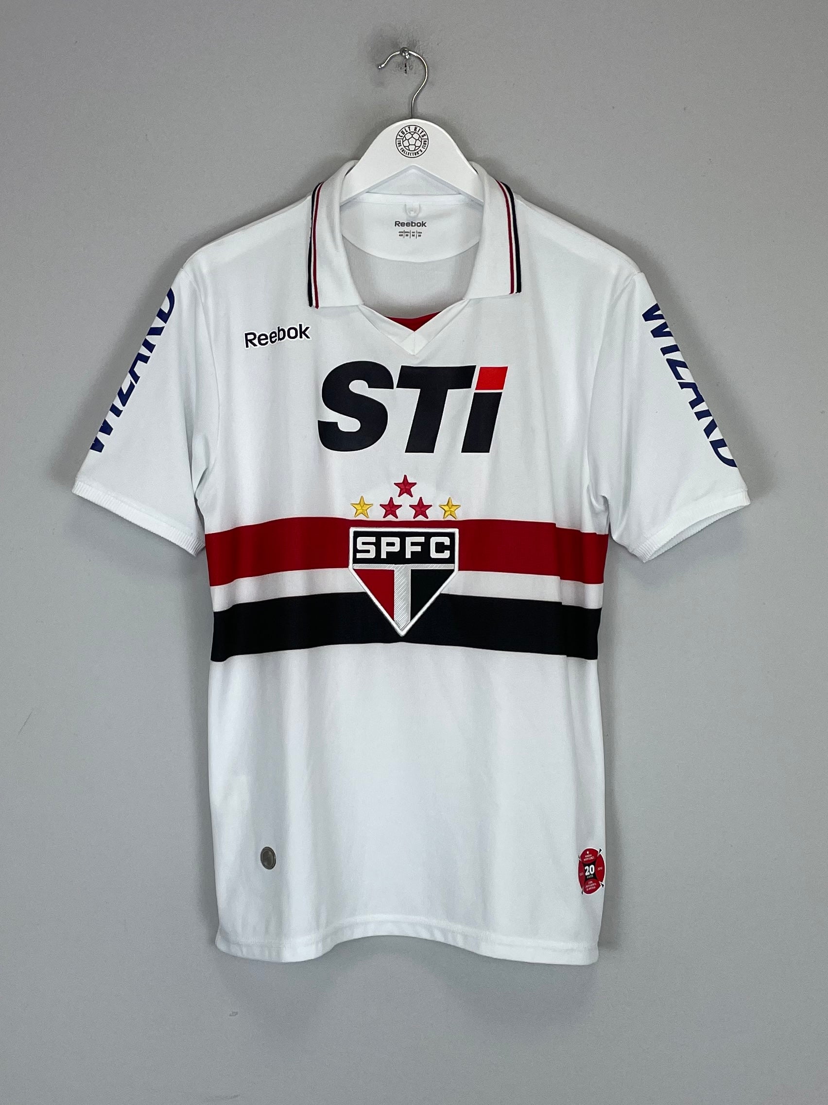 Shop 2012/13 SAO PAULO #10 HOME SHIRT (M) REEBOK, classic football shirts, vintage football shirts & retro soccer jerseys at Cult Kits