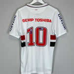Shop 2012/13 SAO PAULO #10 HOME SHIRT (M) REEBOK, classic football shirts, vintage football shirts & retro soccer jerseys at Cult Kits