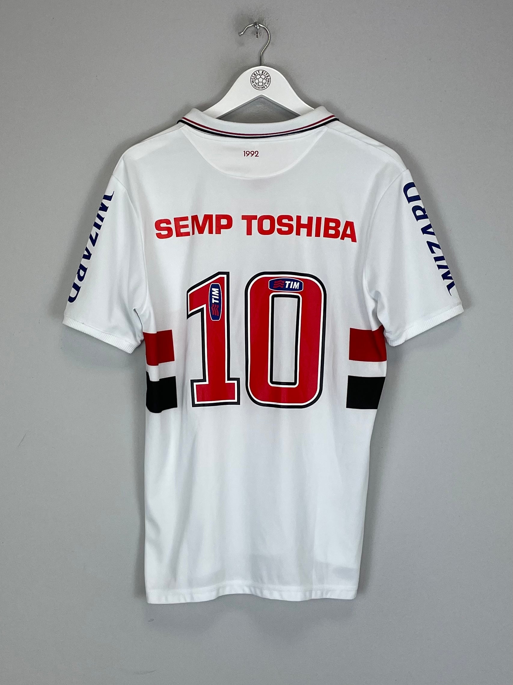 Shop 2012/13 SAO PAULO #10 HOME SHIRT (M) REEBOK, classic football shirts, vintage football shirts & retro soccer jerseys at Cult Kits