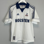 Shop 1999/01 TOTTENHAM FERDINAND #9 HOME SHIRT (S) ADIDAS, classic football shirts, vintage football shirts & retro soccer jerseys at Cult Kits