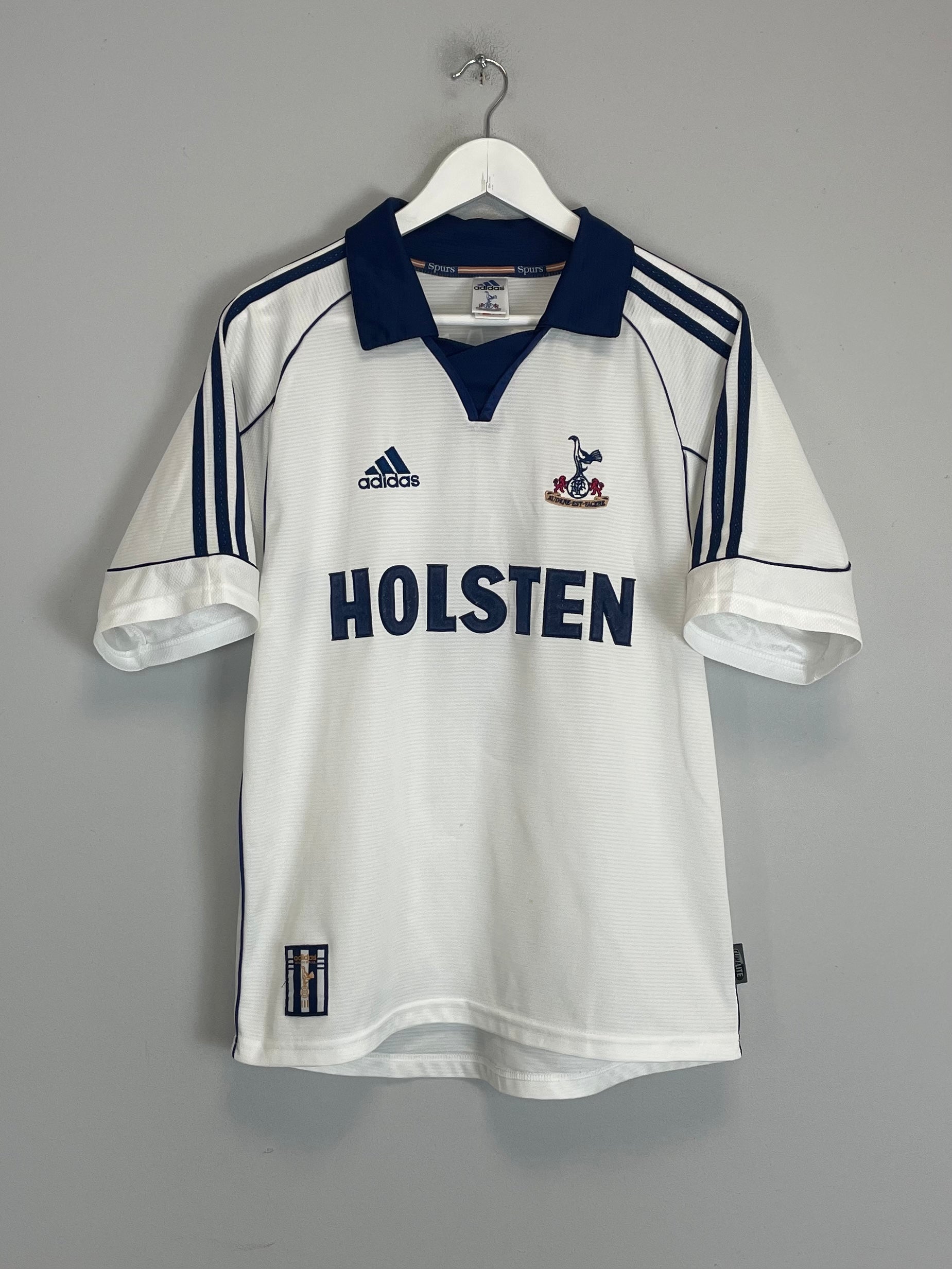 Shop 1999/01 TOTTENHAM FERDINAND #9 HOME SHIRT (S) ADIDAS, classic football shirts, vintage football shirts & retro soccer jerseys at Cult Kits