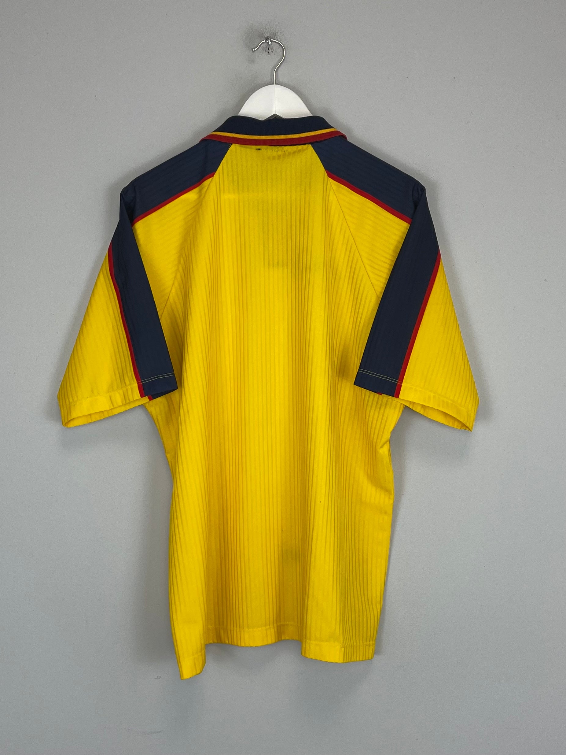 Shop 1996/99 SCOTLAND AWAY SHIRT (M) UMBRO, classic football shirts, vintage football shirts & retro soccer jerseys at Cult Kits