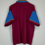 Shop 1995/96 BURNLEY HOME SHIRT (M) MITRE, classic football shirts, vintage football shirts & retro soccer jerseys at Cult Kits