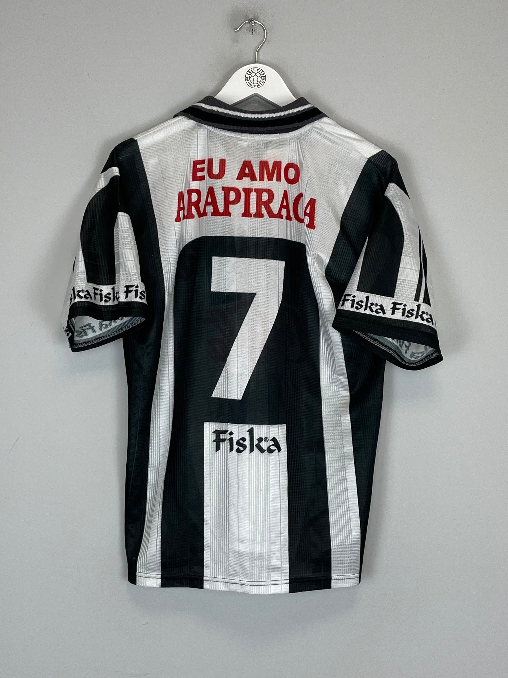 Shop 1994 ARAPIRAQUENSE #7 HOME SHIRT (S) FISKA, classic football shirts, vintage football shirts & retro soccer jerseys at Cult Kits