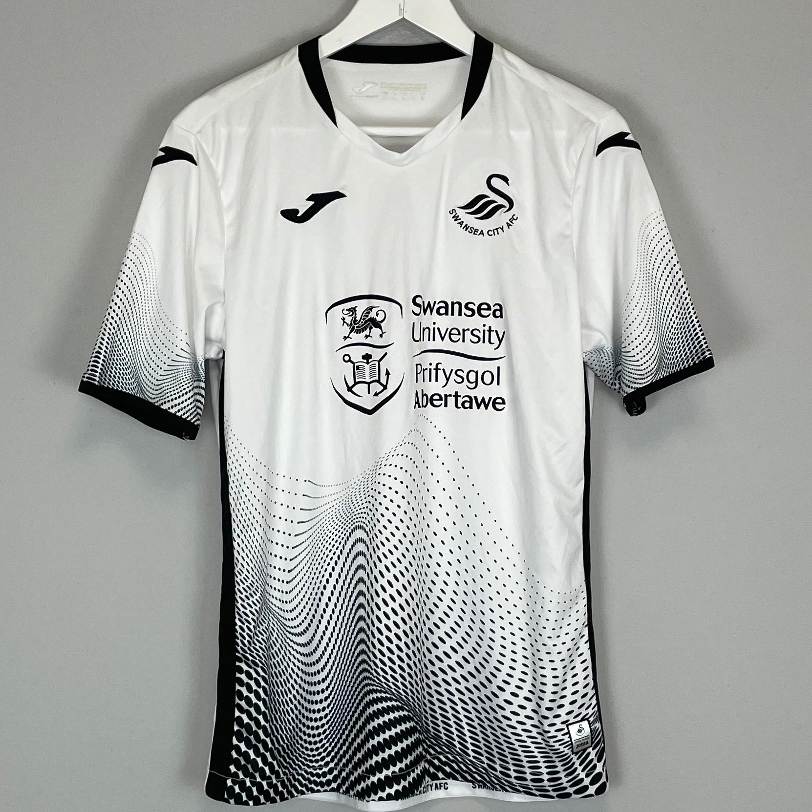 Shop 2020/21 SWANSEA CITY HOME SHIRT (M) JOMA, classic football shirts, vintage football shirts & retro soccer jerseys at Cult Kits