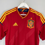 Shop 2012/13 SPAIN HOME SHIRT (S) ADIDAS, classic football shirts, vintage football shirts & retro soccer jerseys at Cult Kits