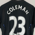 Shop 2014/15 EVERTON COLEMAN #23 AWAY SHIRT (L) UMBRO, classic football shirts, vintage football shirts & retro soccer jerseys at Cult Kits