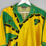Shop 1997/98 JAMAICA HOME SHIRT (XL) KAPPA, classic football shirts, vintage football shirts & retro soccer jerseys at Cult Kits
