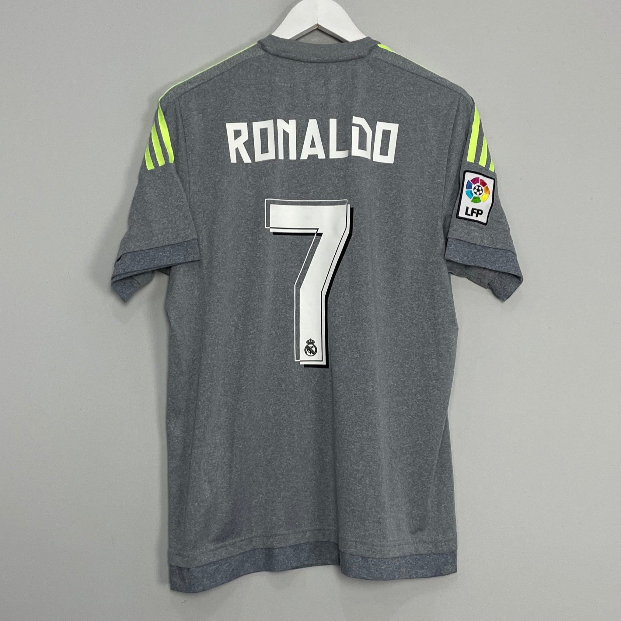 Shop 2015/16 REAL MADRID RONALDO #7 AWAY SHIRT (L) ADIDAS, classic football shirts, vintage football shirts & retro soccer jerseys at Cult Kits