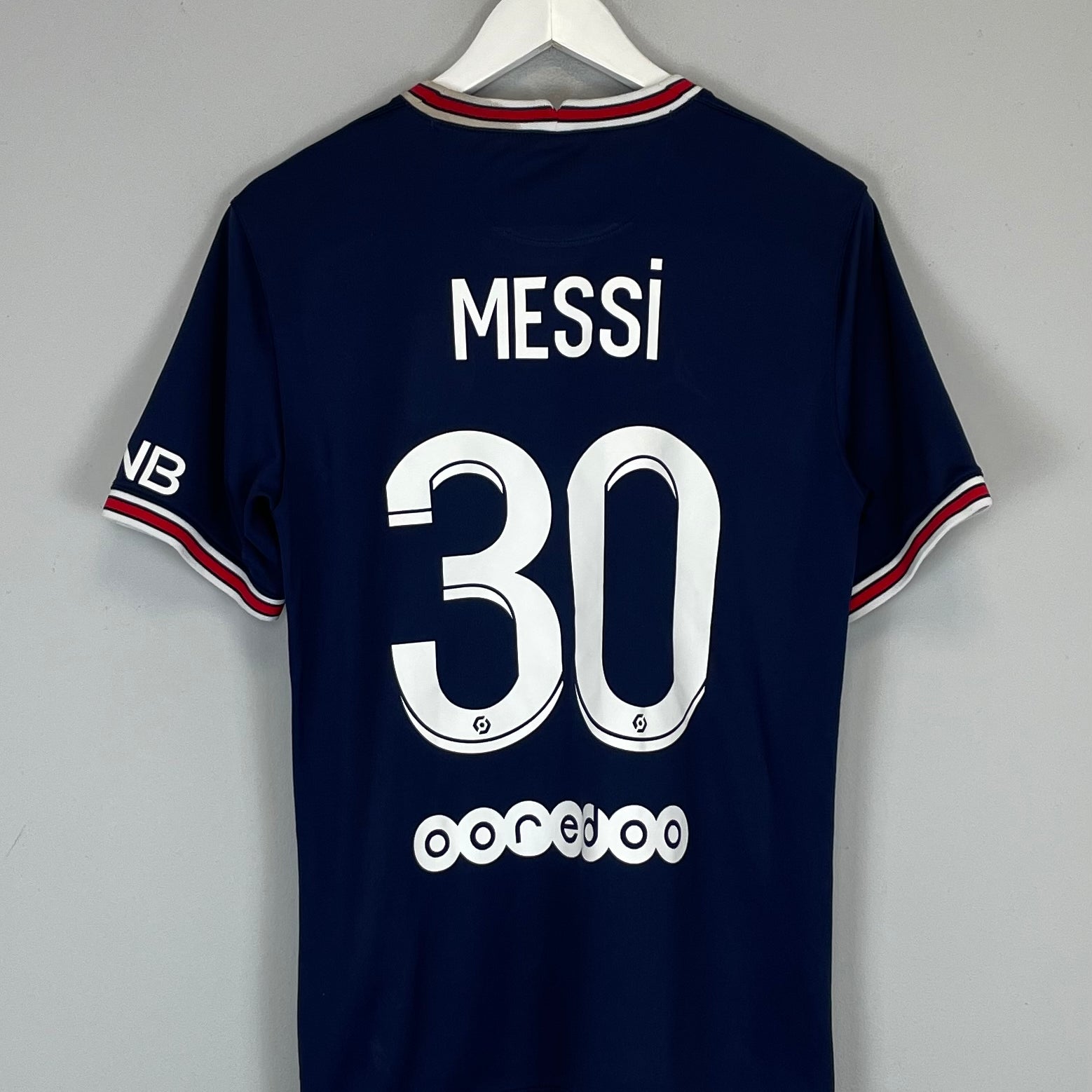 Shop 2021/22 PSG MESSI #30 HOME SHIRT (M) JORDAN, classic football shirts, vintage football shirts & retro soccer jerseys at Cult Kits