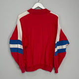 1990/91 AIRDRIEONIANS 1/4 ZIP JUMPER (M) RIBERO