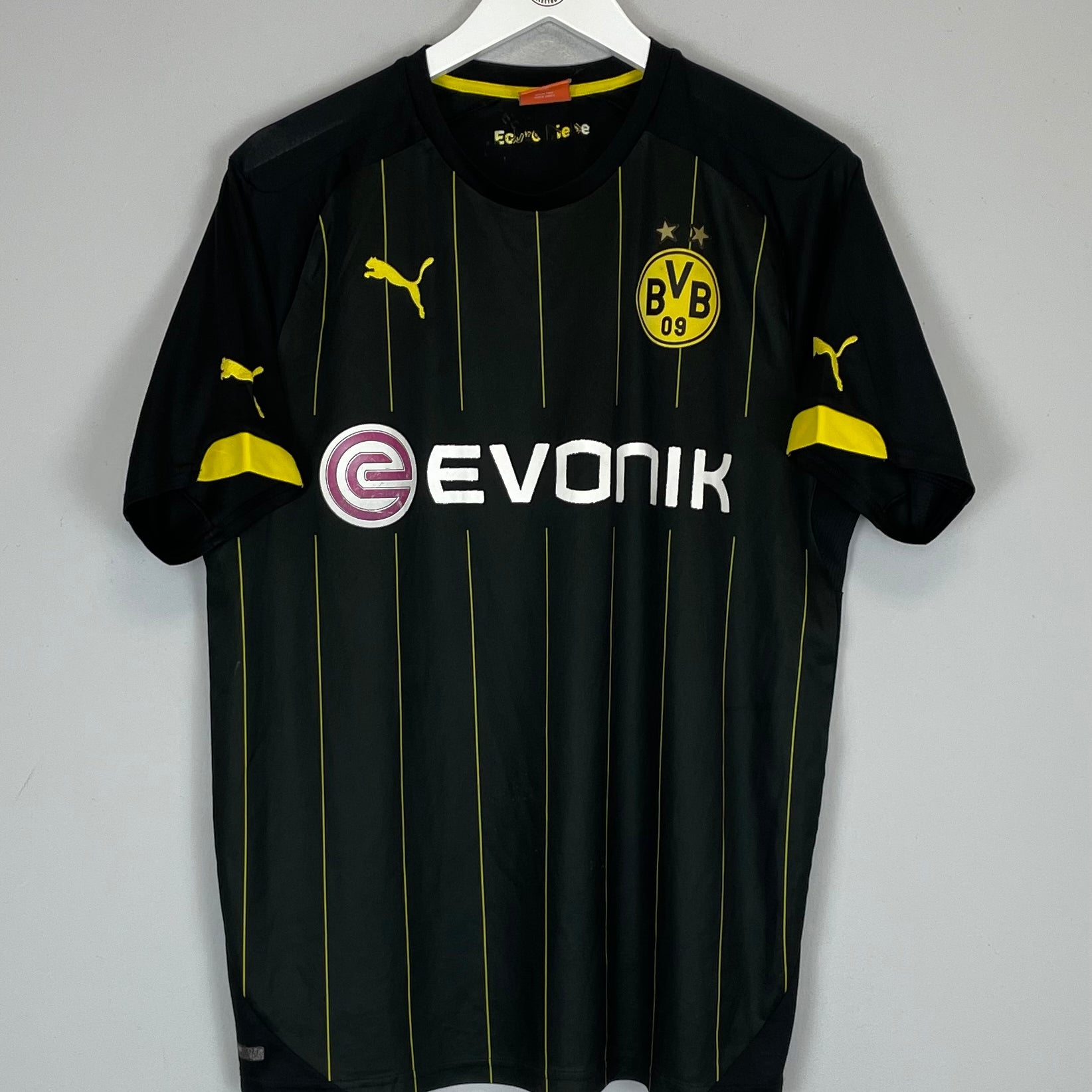 Shop 2021/22 DORTMUND AWAY SHIRT (L) PUMA, classic football shirts, vintage football shirts & retro soccer jerseys at Cult Kits
