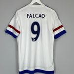 2015/16 CHELSEA FALCAO #9 AWAY SHIRT (M) ADIDAS