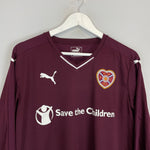 Shop 2016/17 HEARTS SARMA #20 L/S HOME SHIRT (M) PUMA, classic football shirts, vintage football shirts & retro soccer jerseys at Cult Kits