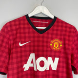 Shop 2012/13 MANCHESTER UNITED V.PERSIE #20 HOME SHIRT (M) NIKE, classic football shirts, vintage football shirts & retro soccer jerseys at Cult Kits