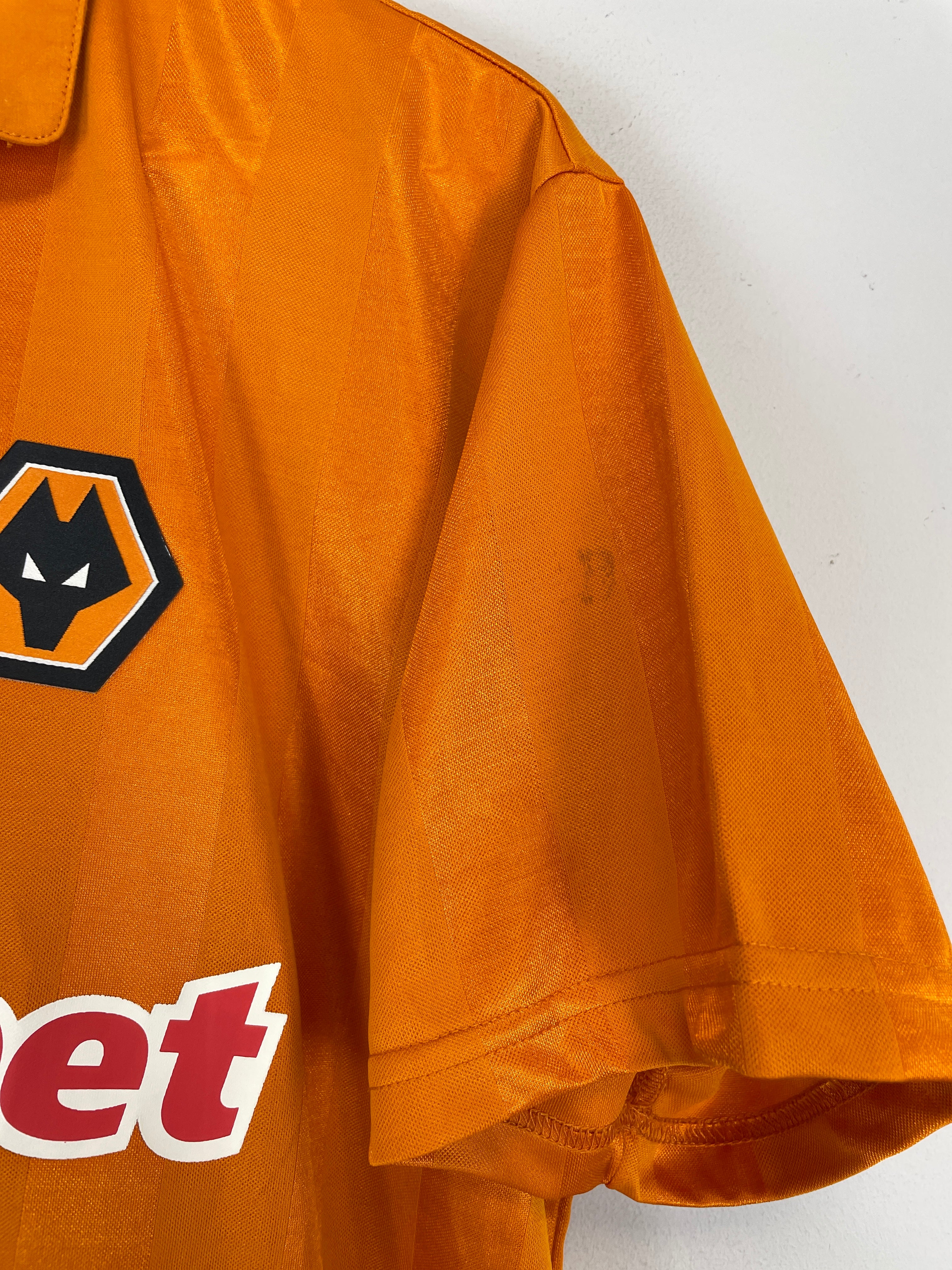 Shop 2012/13 WOLVES HOME SHIRT (XL) BURRDA SPORT, classic football shirts, vintage football shirts & retro soccer jerseys at Cult Kits