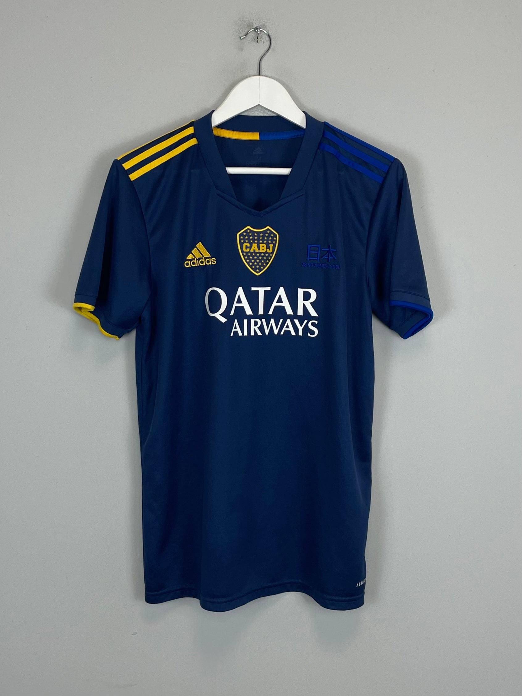Shop 2020/21 BOCA JUNIORS ANNIVERSARY FOURTH SHIRT (M) ADIDAS, classic football shirts, vintage football shirts & retro soccer jerseys at Cult Kits