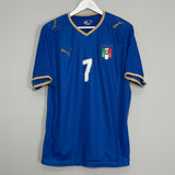 2007/08 ITALY DEL PIERO #7 HOME SHIRT (XL) PUMA