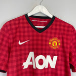 Shop 2012/13 MANCHESTER UNITED V.PERSIE #20 HOME SHIRT (M) NIKE, classic football shirts, vintage football shirts & retro soccer jerseys at Cult Kits