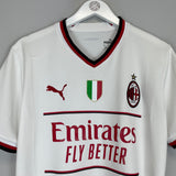 2022/23 AC MILAN AWAY SHIRT (M) PUMA