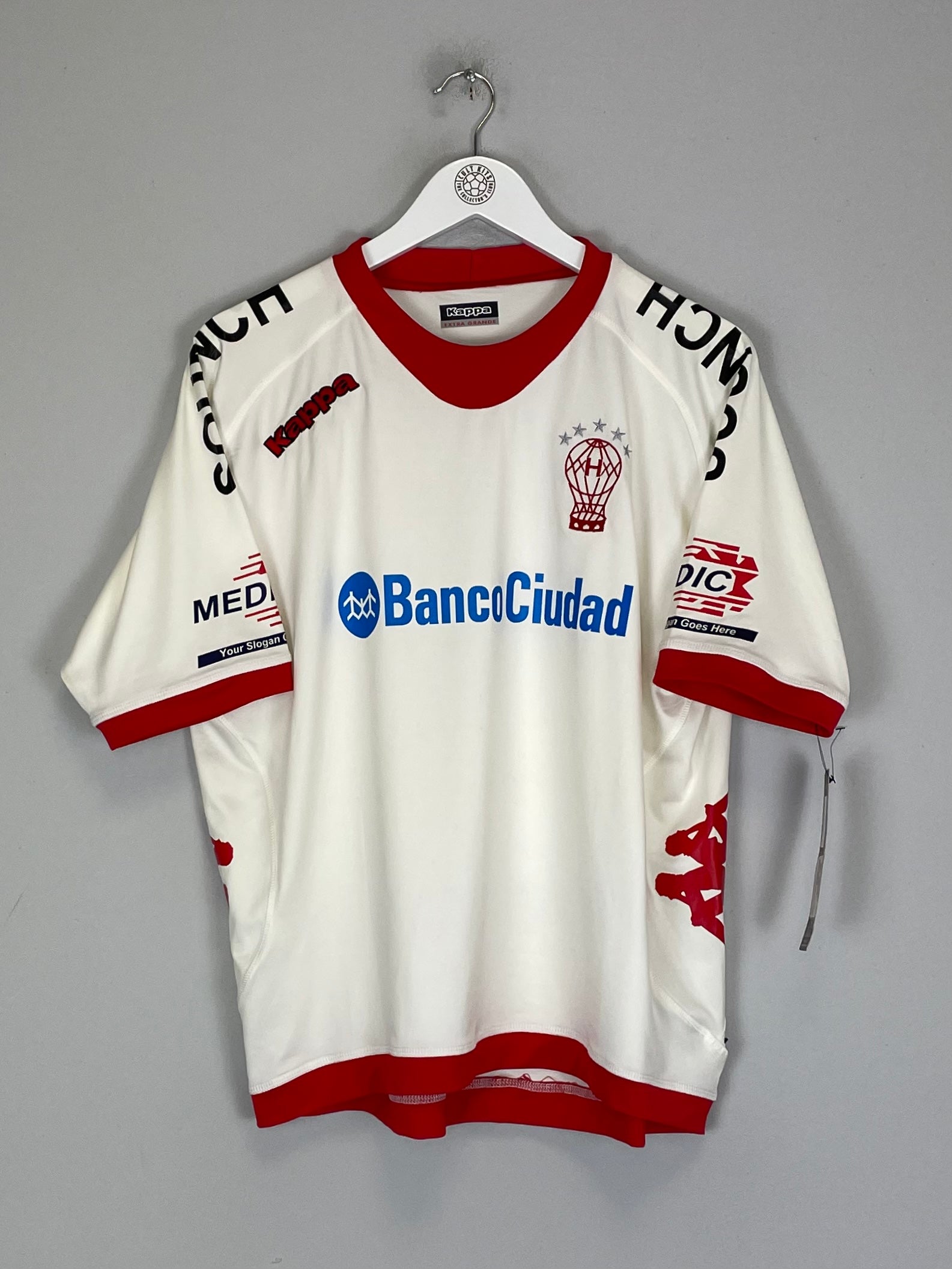 Shop 2012/13 HURACAN *SIGNED* BNWT HOME SHIRT (XL) KAPPA, classic football shirts, vintage football shirts & retro soccer jerseys at Cult Kits