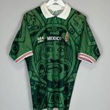 Shop 1997/98 MEXICO HOME SHIRT (L) ABA SPORT, classic football shirts, vintage football shirts & retro soccer jerseys at Cult Kits