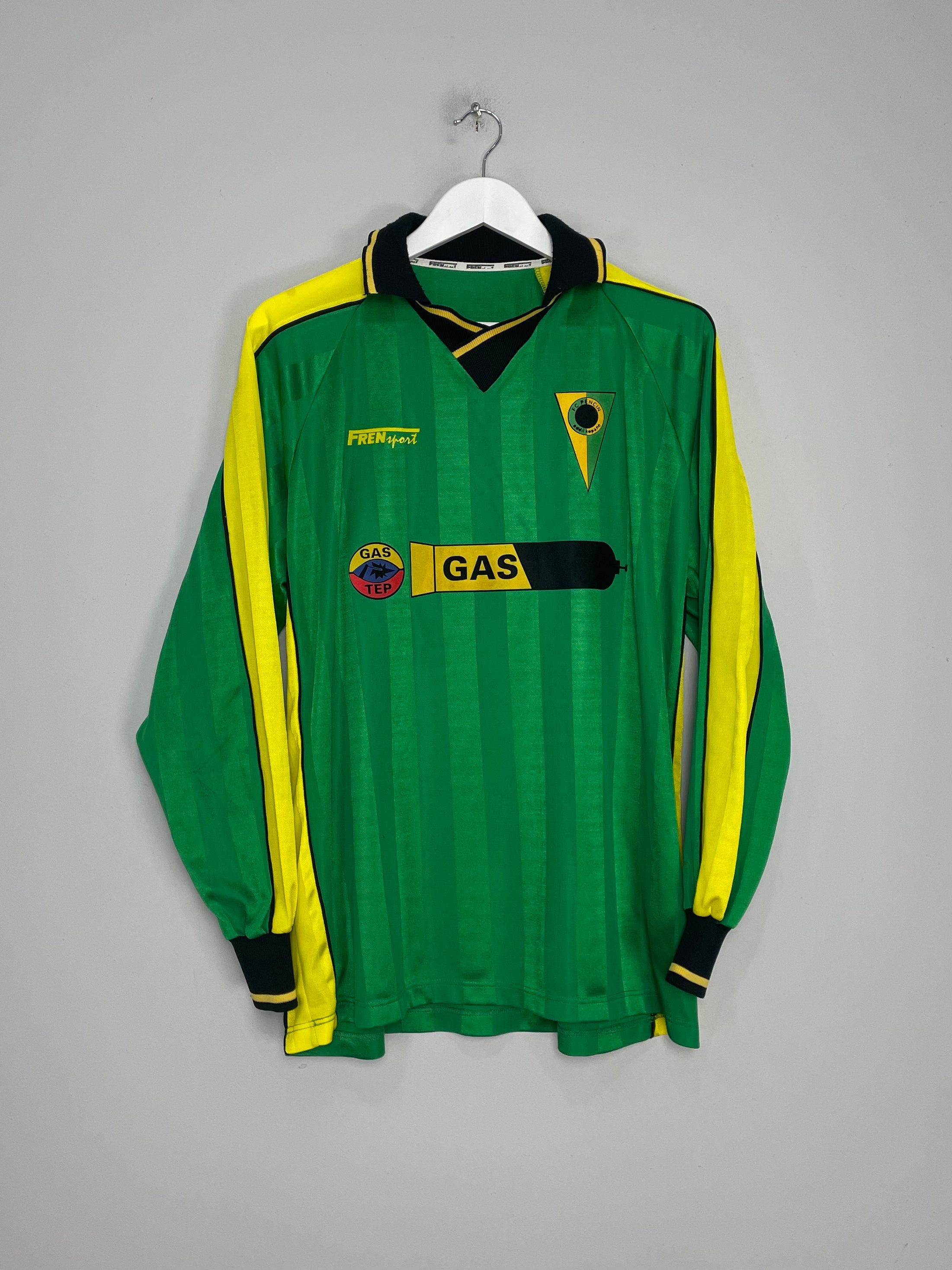 Shop 1999/00 FC PENCIN #7 L/S HOME SHIRT (L) FRENSPORT, classic football shirts, vintage football shirts & retro soccer jerseys at Cult Kits